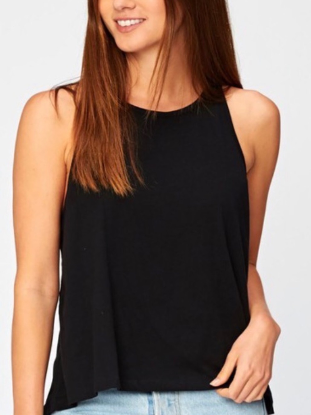 NWT Threads 4 Thought Black tank top